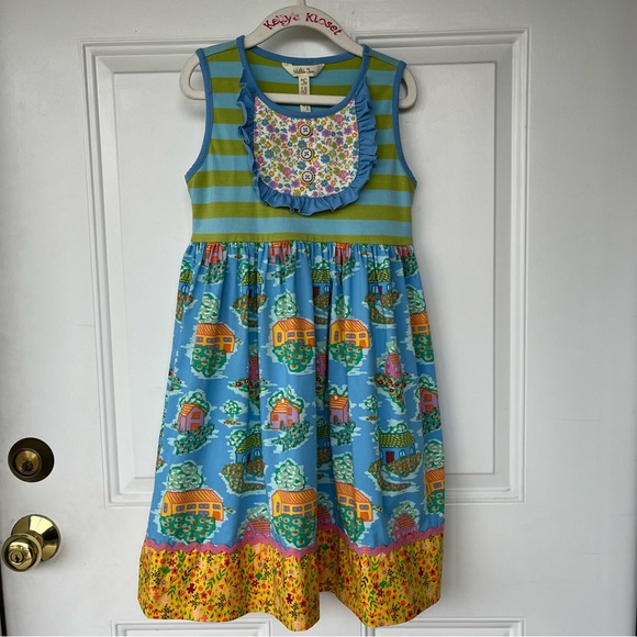 Matilda Jane Other - •Matilda Jane• Girls Home Sweet Home Sleeveless Dress - Size 8